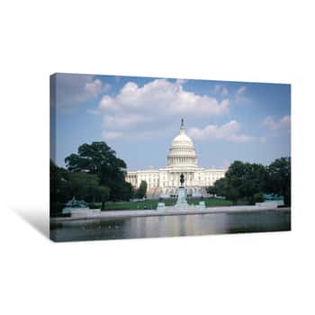 Image of Capitol Building Canvas Print