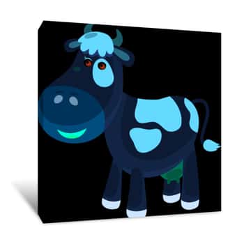Image of Dainty Cow Canvas Print