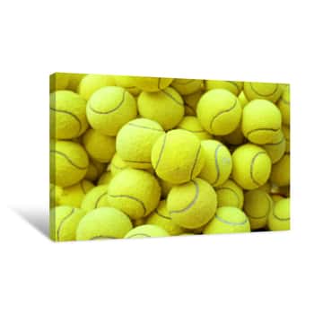 Image of Tennis Balls Canvas Print