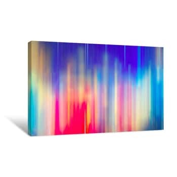 Image of Blurred Abstract Color Canvas Print
