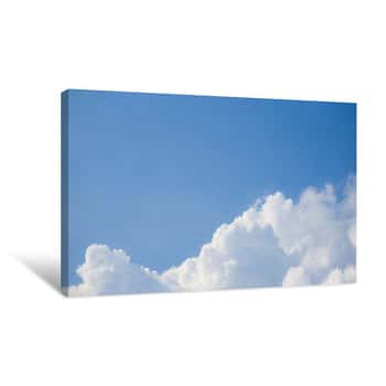 Image of Sky And Clound Canvas Print