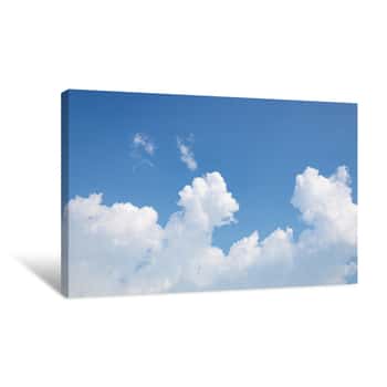 Image of 夏の雲 Canvas Print