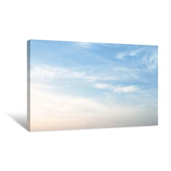 Image of Blue Sky Canvas Print