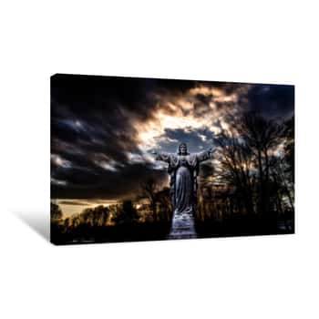Image of Gods Blessing Canvas Print