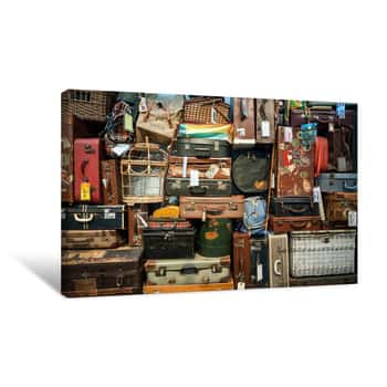 Image of Travel Bags Canvas Print
