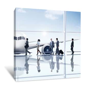 Image of Airport Canvas Print