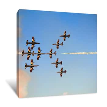 Image of Airshow Planes Canvas Print