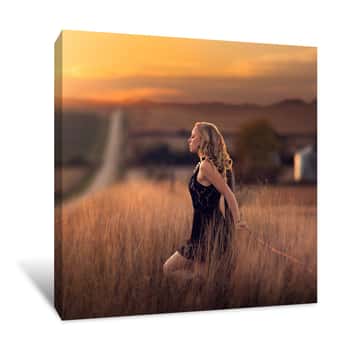 Image of Country Road Canvas Print