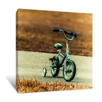Image of Joy Ride Tricycle Canvas Print
