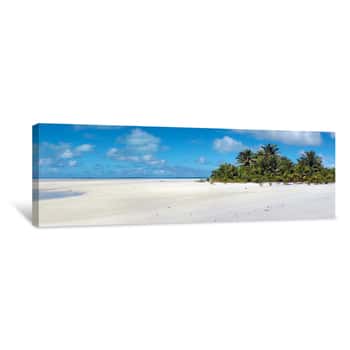 Image of Wide Open Beach Canvas Print