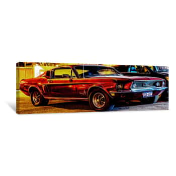 Image of American Muscle Canvas Print