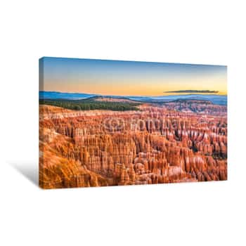 Image of Bryce Canyon National Park, Utah, USA Canvas Print