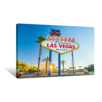 Image of Las Vegas Sign Canvas Print