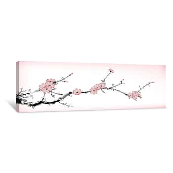 Image of Blossom Painting Canvas Print