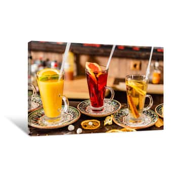 Image of Winter Teas And Infusions Canvas Print