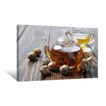 Image of Chinese Green Tea Canvas Print