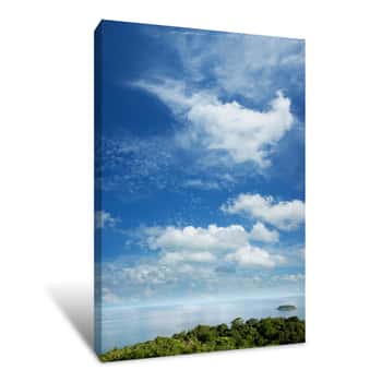 Image of The Big Blue Sky Canvas Print