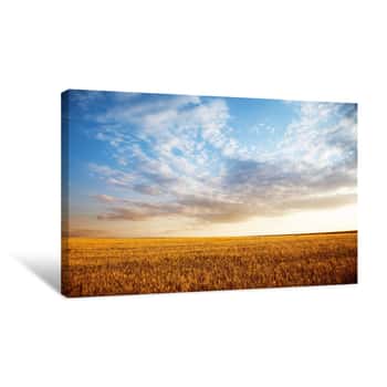 Image of Fields of Golden Wheat Canvas Print