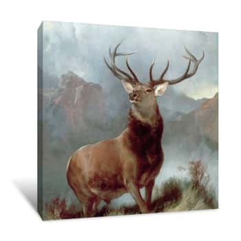 Image of Monarch of the Glen Canvas Print