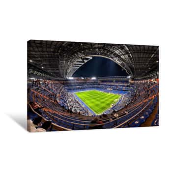Image of Soccer Stadium Canvas Print