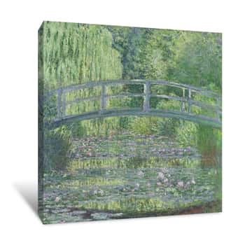 Image of The Waterlily Pond Canvas Print