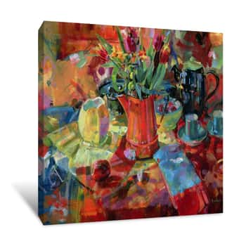 Image of Sienna Bouquet Canvas Print