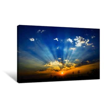 Image of Rays of Hope Canvas Print