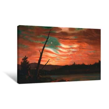 Image of Our Banner in the Sky Canvas Print