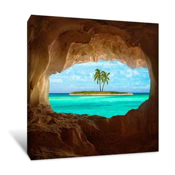 Image of Beach Paradise Canvas Print