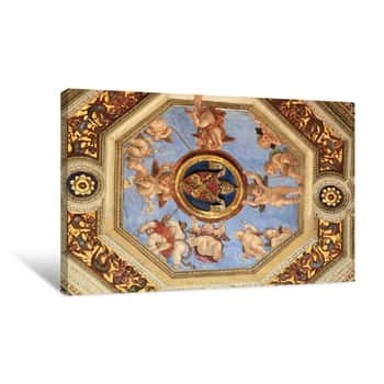 Image of Cupid\'s Perch Ceiling Canvas Print