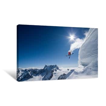 Image of Ski Jump Canvas Print
