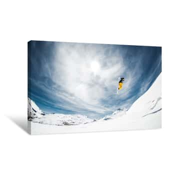 Image of Snowboard Perfection Canvas Print