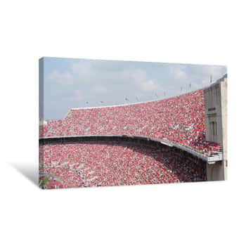 Image of Football Frenzy Canvas Print