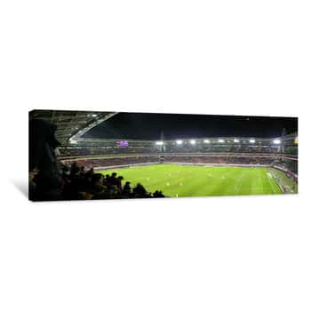 Image of Panorama Of Football Stadium Canvas Print