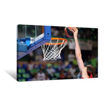 Image of Basketball Canvas Print