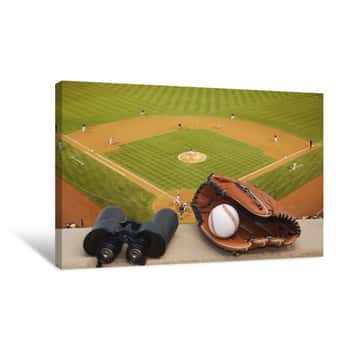 Image of At The Ball Game Canvas Print