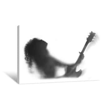 Image of Solo Guitar Canvas Print