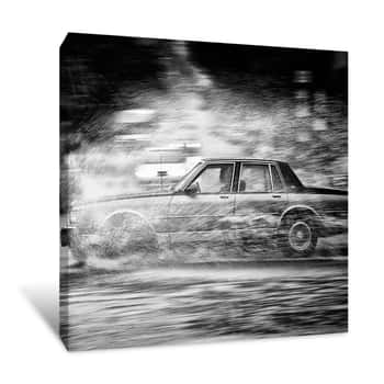 Image of Car Wash Canvas Print