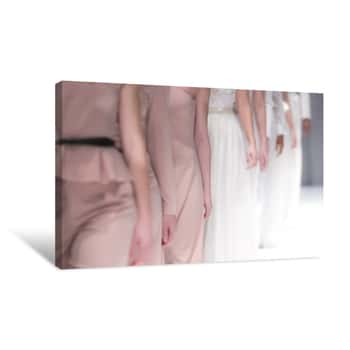 Image of Fashion Show, Catwalk Event, Runway Show Canvas Print