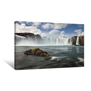 Image of Large Water Falls Canvas Print
