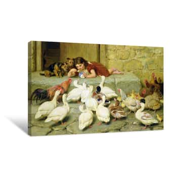Image of The Last Spoonful Canvas Print