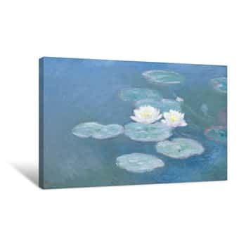 Image of Waterlilies, Evening Canvas Print