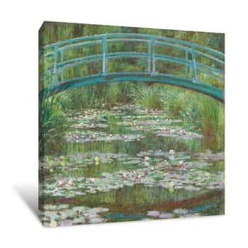 Image of The Japanese Footbridge Canvas Print