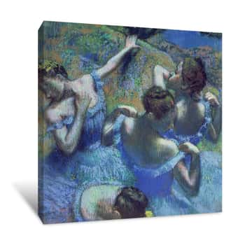 Image of Blue Dancers Canvas Print