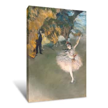 Image of The Star, or Dancer Canvas Print