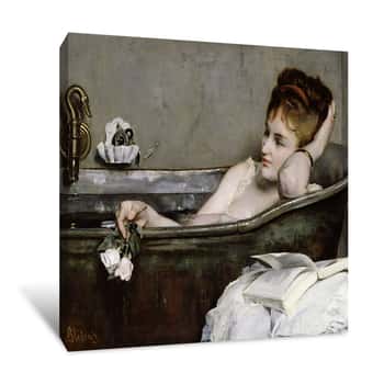 Image of The Bath Canvas Print