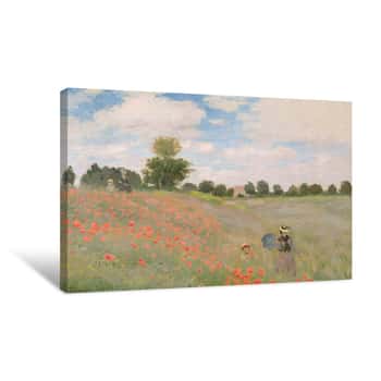 Image of Wild Poppies Canvas Print