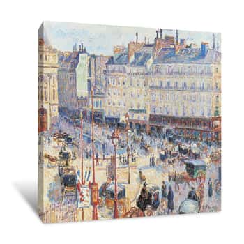 Image of Place Du Havre Canvas Print