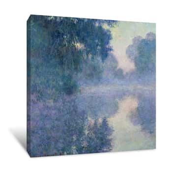 Image of The Seine Near Giverny Canvas Print