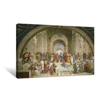 Image of School of Athens Canvas Print